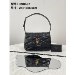 입생로랑 LE 57 퀼팅 숄더백 698567 (컬러 블랙)