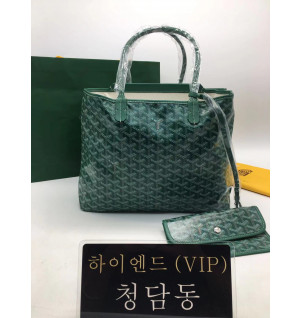 고야드 이사벨 클래식 스페셜 컬러 토트백 PM (컬러 그린)