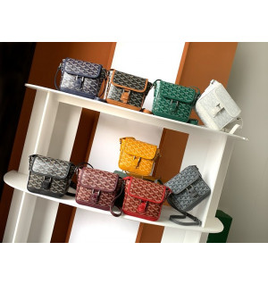 고야드 그랜드 블루 PM 메신저백 (컬러 퍼플버건디)