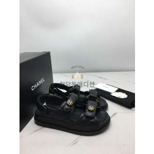 샤넬 벨크로 샌들