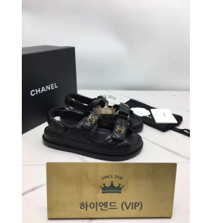 샤넬 벨크로 샌들