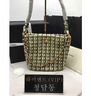 샤넬 23A 트위드 호보백