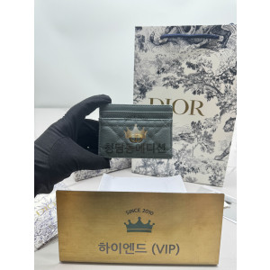 디올 카로 프레지아 카드홀더 (컬러 클라우드 블루)