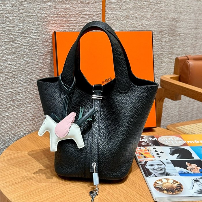 에르메스 피코탄18 올수공 (금장/은장) (컬러 블랙)