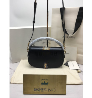 입생로랑 볼테르 박스 하프문 숄더백 787671