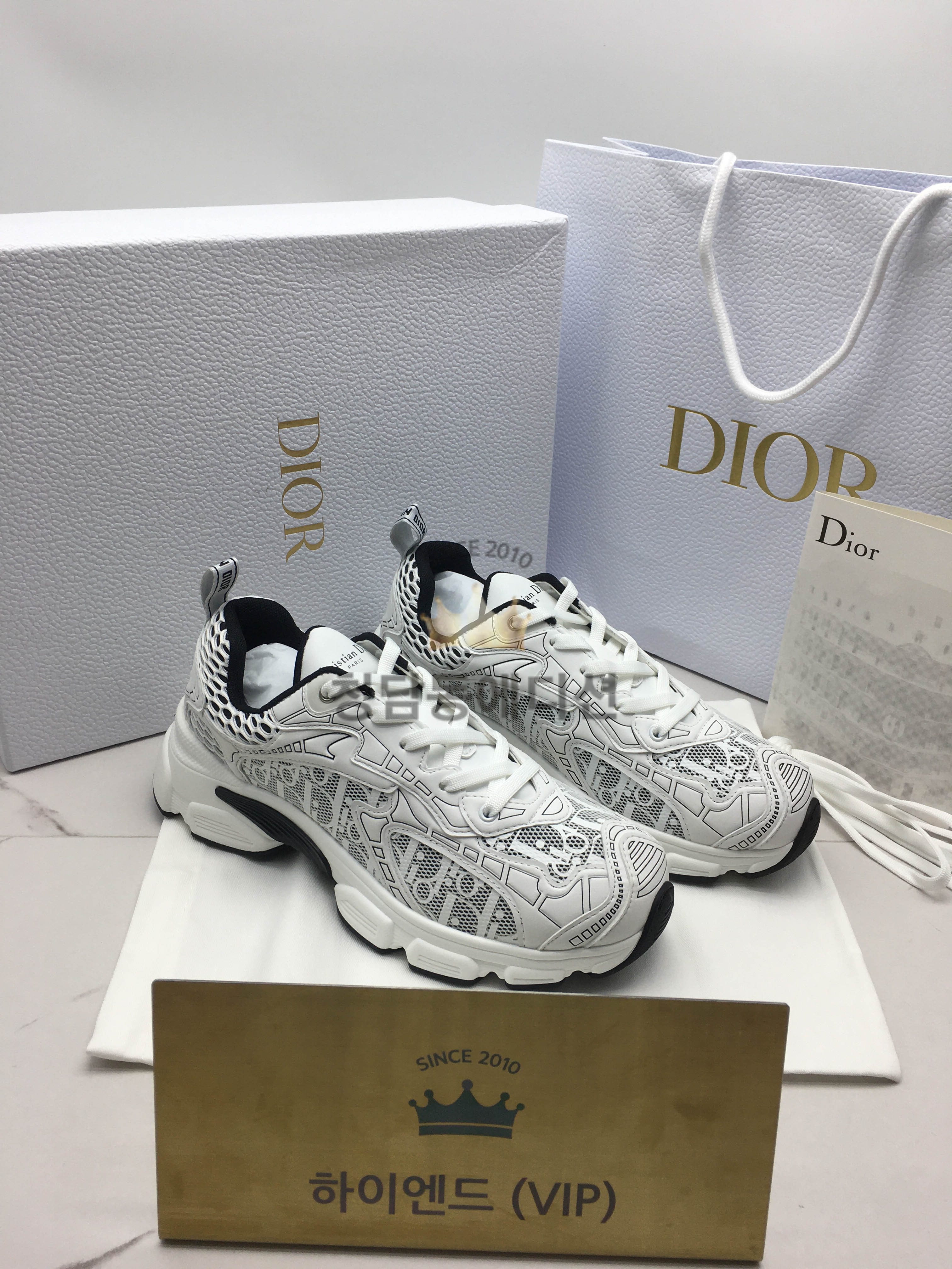 디올 VIBE 스니커즈