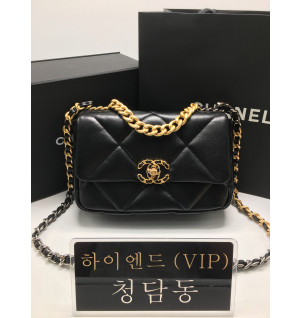 샤넬 19 플랩백 스몰 (하이엔드급) (고트스킨)