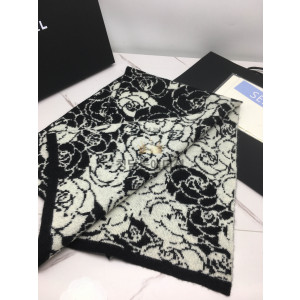 샤넬 카멜리아 캐시미어 머플러