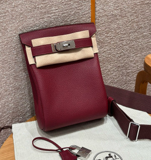 에르메스 핵아도 올수공 PM (컬러 rouge H)