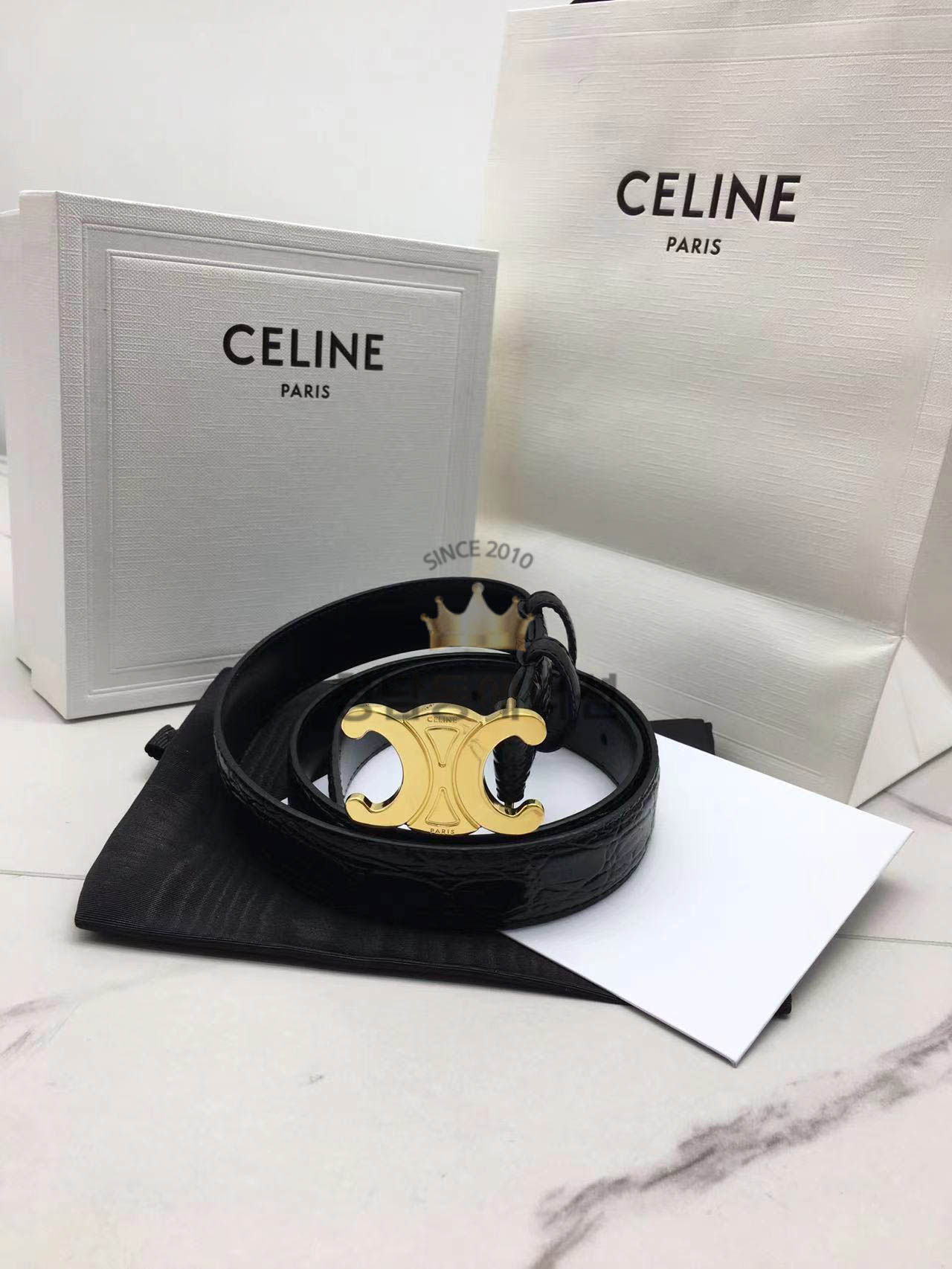 셀린느 트리오페 벨트 2.5cm (upgrade ver.)