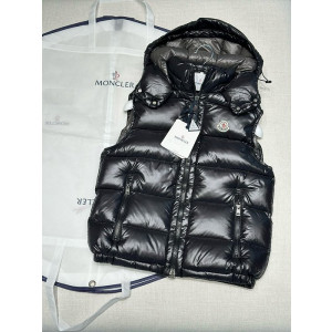 몽클레어 보메스 클래식 후드 베스트 (남성용) (컬러 블랙, 화이트)