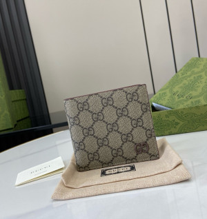 구찌 GG 반지갑 768244 (내부 버건디 / 포켓)