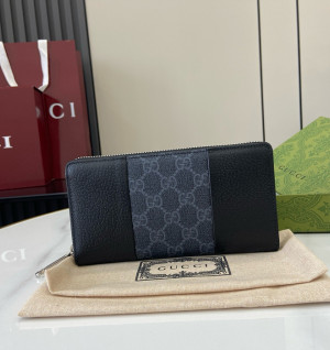 구찌 GG 지퍼 장지갑 821803