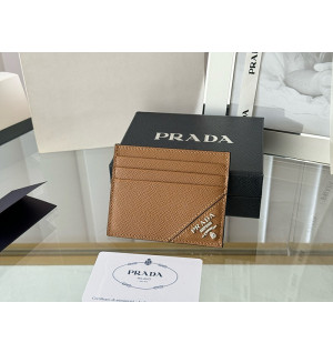 프라다 사피아노 카드지갑 2MC223 (컬러 브라운(은장))