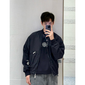 디올 x 스톤 아일랜드 콜라보 블루종 자켓 (남성용)