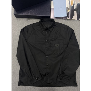 프라다 삼각로고 리나일론 셔츠 자켓 (남성용)