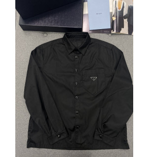 프라다 삼각로고 리나일론 셔츠 자켓 (남성용)
