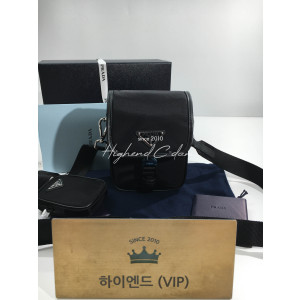 프라다 리나일론 사피아노 가죽 숄더백 2DMH XOP 2VD043