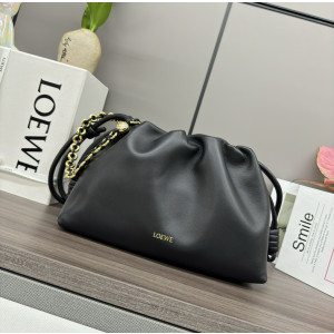 로에베 미디엄 플라멩고 펄스 (램스킨)