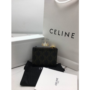 셀린느 트리오페 컴팩트 지갑