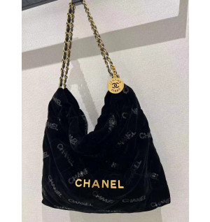 샤넬 22백 스몰 벨벳 스팽글