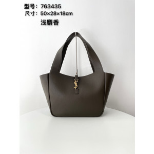 생로랑 베아 쇼퍼백 (컬러 진한갈색) (upgrade ver.)