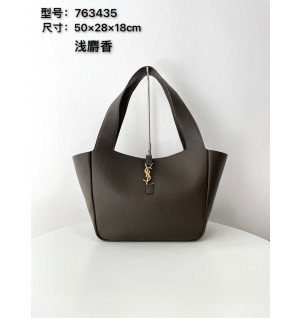 생로랑 베아 쇼퍼백 (컬러 진한갈색) (upgrade ver.)