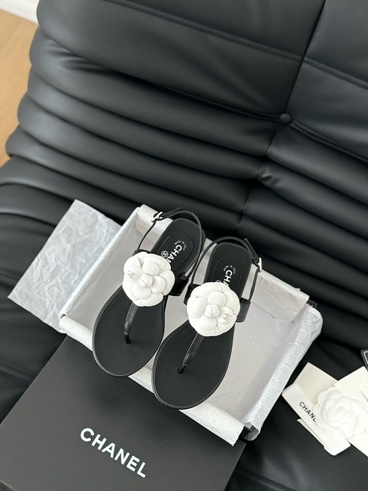 샤넬 까멜리아 샌들