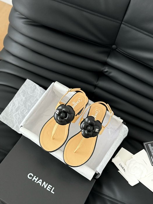 샤넬 까멜리아 샌들