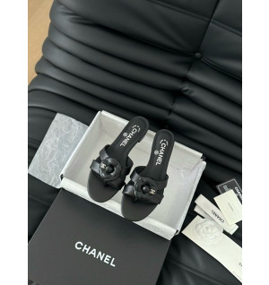 샤넬 까멜리아 슬리퍼