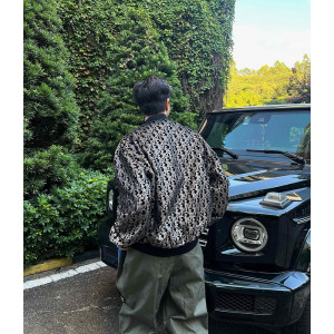 디올 시퀸 자수 오블리크 자켓 (남성용)