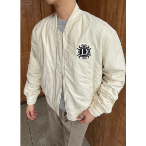 디올 아뜰리에 블루종 바시티 자켓 (컬러 아이보리, 그레이)