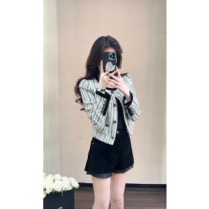 샤넬 24SS 트위드 자켓