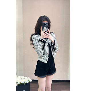 샤넬 24SS 트위드 자켓