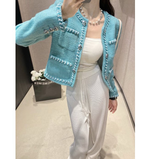 샤넬 트위드 자켓