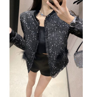 샤넬 트위드 자켓