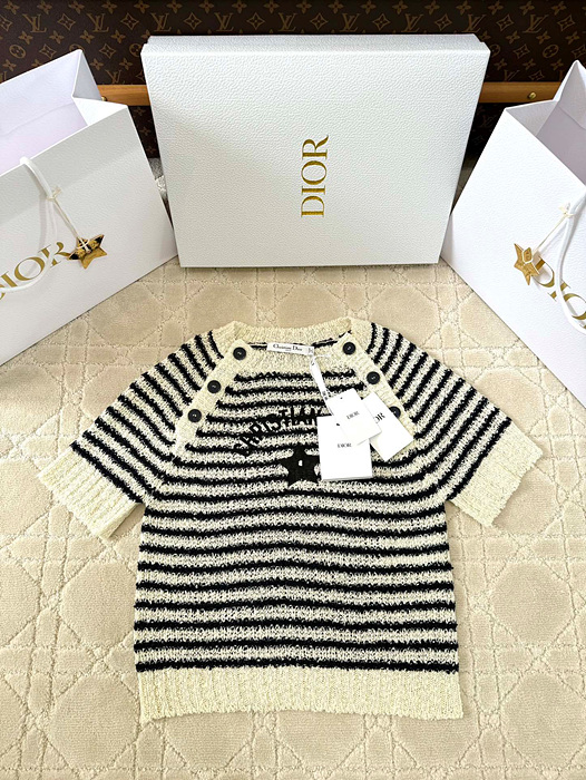 디올 마리니에르 반팔 스웨터