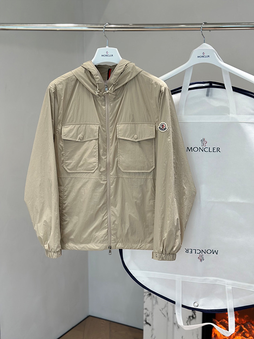 몽클레어 바람막이 (남성용) (컬러 베이지, 블랙)