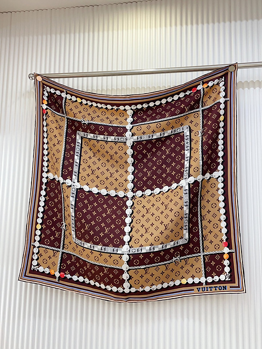 루이비통 실크 스카프