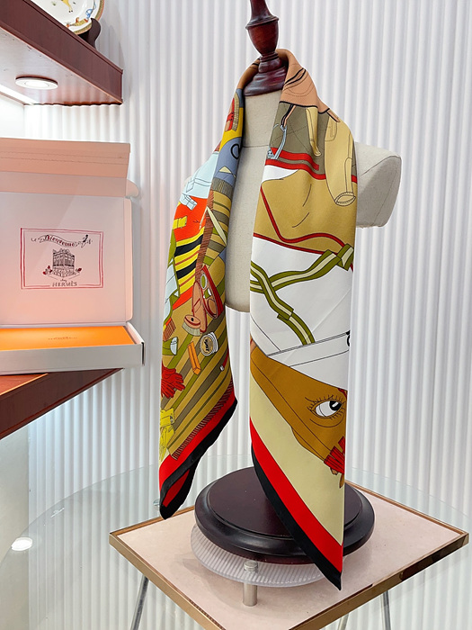 에르메스 실크 스카프