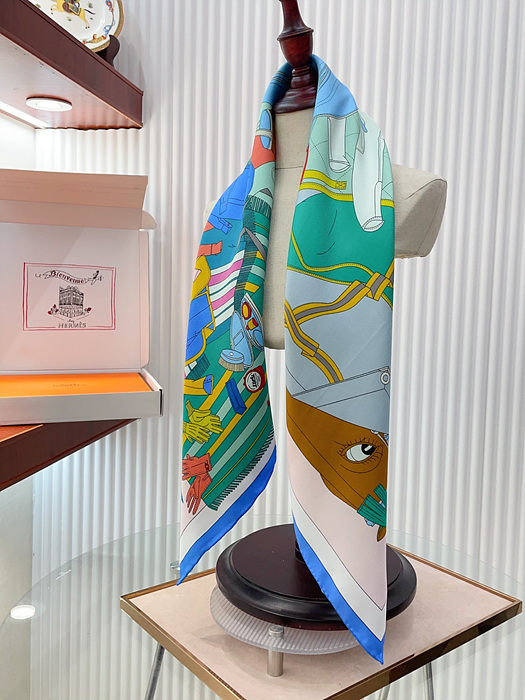 에르메스 실크 스카프