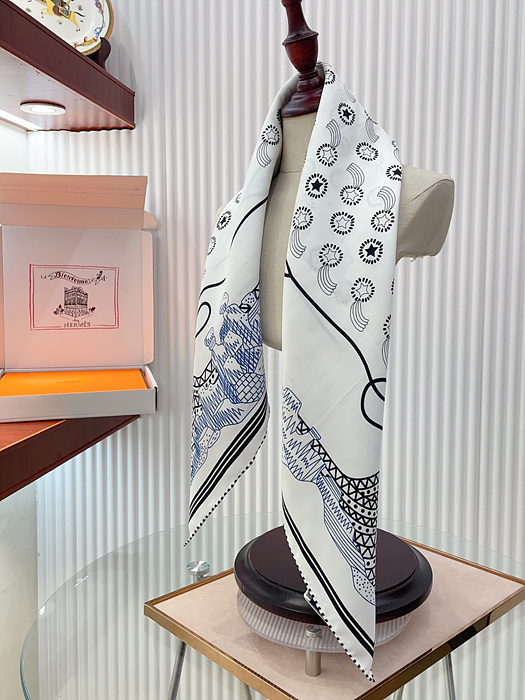 에르메스 실크 스카프