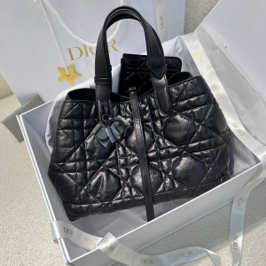 디올 뚜주흐 미디엄 백 쏘블랙 (upgrade ver.)