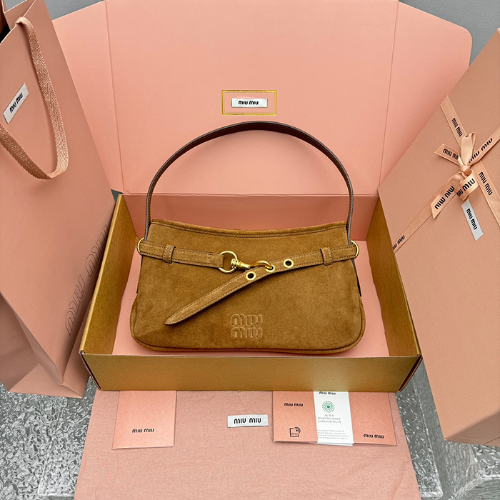 미우미우 아방뛰르 나파 가죽백