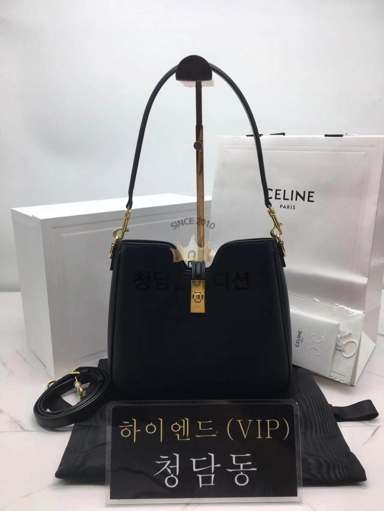 셀린느 스몰 소프트 16 까미유 백