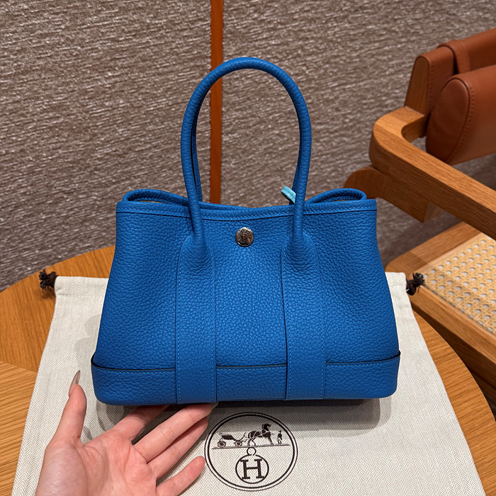 에르메스 미니 가든파티 블루 히드라 올수공