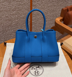 에르메스 미니 가든파티 블루 히드라 올수공