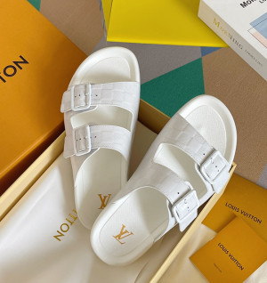 루이비통 23SS 다미에 슬라이드 (남성용)