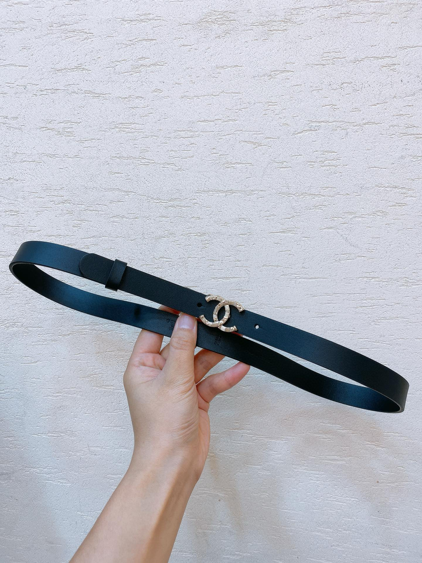 샤넬 벨트 CC로고 2.0CM