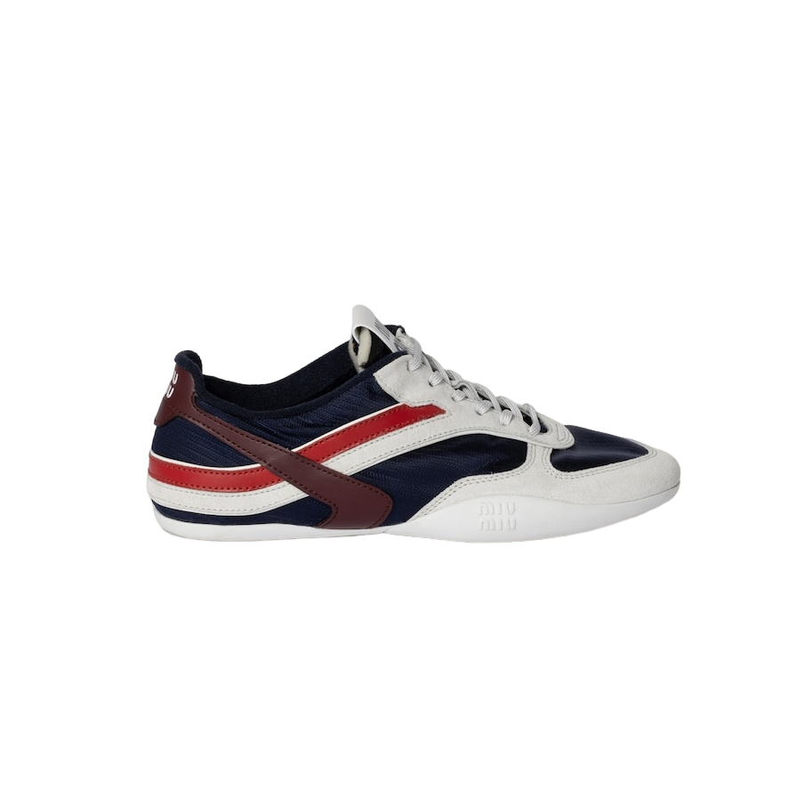 미우미우 김나지움 스웨이드 스니커즈 (컬러 블루)